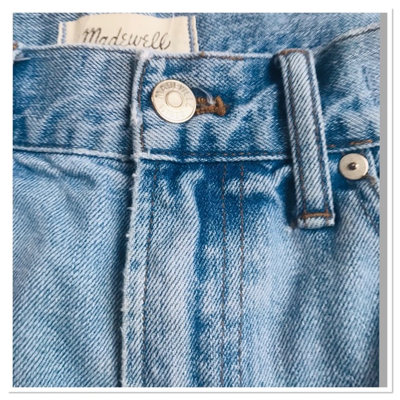 Madewell The Perfect Vintage Jeans Embroidered Light Wash Hi Rise Size 28 - Picture 7 of 16